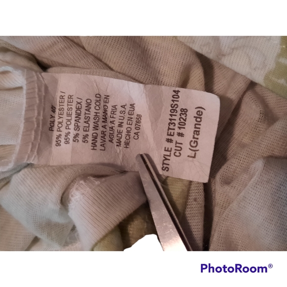 Graphic multicolor studded tribal short sleeve tee - Picture 7 of 7